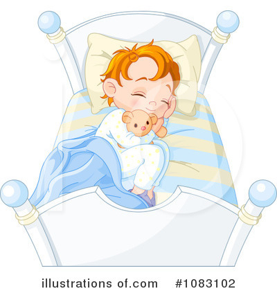 Royalty-Free (RF) Sleeping Clipart Illustration by Pushkin - Stock Sample #1083102