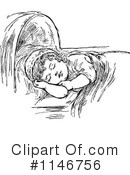 Sleeping Clipart #1146756 by Prawny Vintage