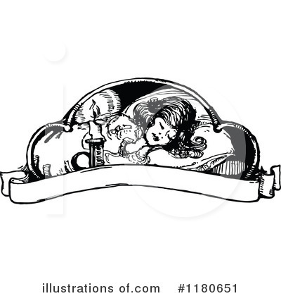Sleeping Clipart #1180651 by Prawny Vintage