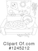Sleeping Clipart #1245212 by Alex Bannykh