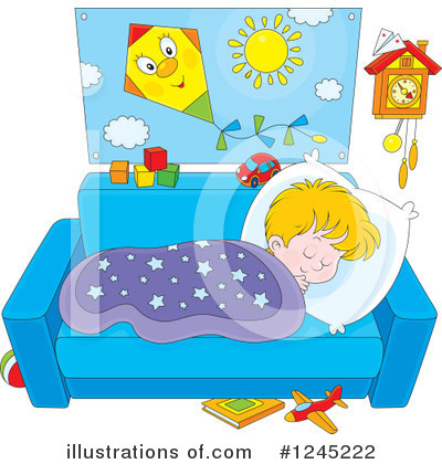 Sleeping Clipart #1245222 by Alex Bannykh