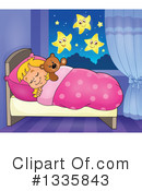 Sleeping Clipart #1335843 by visekart