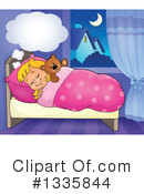 Sleeping Clipart #1335844 by visekart