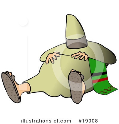 Royalty-Free (RF) Sleeping Clipart Illustration by djart - Stock Sample #19008