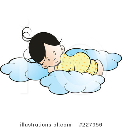 Royalty-Free (RF) Sleeping Clipart Illustration by Lal Perera - Stock Sample #227956