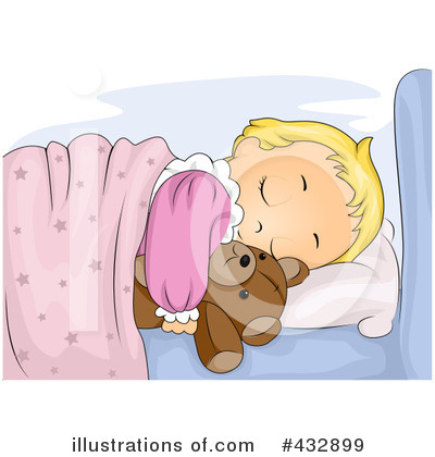 Royalty-Free (RF) Sleeping Clipart Illustration by BNP Design Studio - Stock Sample #432899