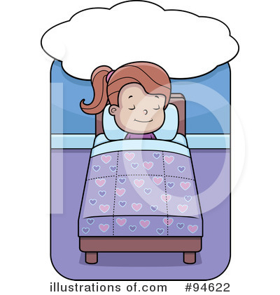Royalty-Free (RF) Sleeping Clipart Illustration by Cory Thoman - Stock Sample #94622
