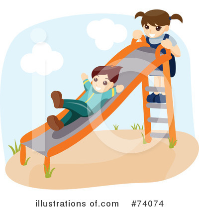 Royalty-Free (RF) Slide Clipart Illustration by BNP Design Studio - Stock Sample #74074