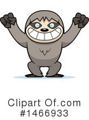 Sloth Clipart #1466933 by Cory Thoman