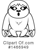 Sloth Clipart #1466949 by Cory Thoman
