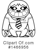 Sloth Clipart #1466956 by Cory Thoman