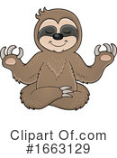 Sloth Clipart #1663129 by visekart