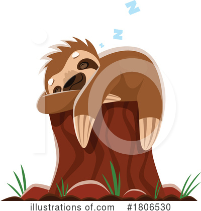Tree Stump Clipart #1806530 by Vector Tradition SM