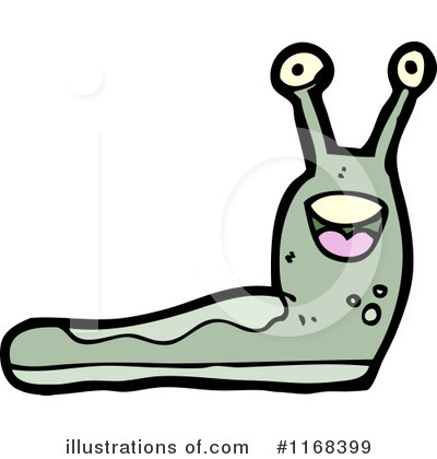 Royalty-Free (RF) Slug Clipart Illustration by lineartestpilot - Stock Sample #1168399
