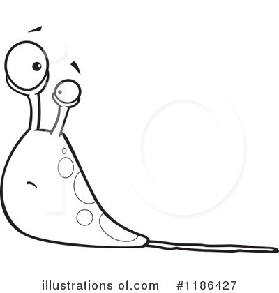Royalty-Free (RF) Slug Clipart Illustration by toonaday - Stock Sample #1186427