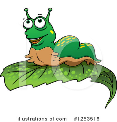Slug Clipart #1253516 by Vector Tradition SM
