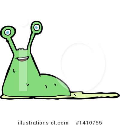 Royalty-Free (RF) Slug Clipart Illustration by lineartestpilot - Stock Sample #1410755
