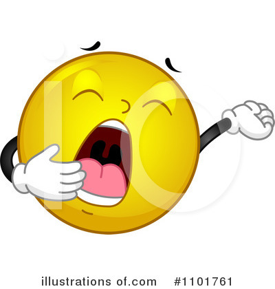 Yawning Clipart #1101761 by BNP Design Studio