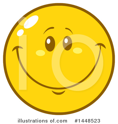 Royalty-Free (RF) Smiley Clipart Illustration by Hit Toon - Stock Sample #1448523