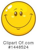 Smiley Clipart #1448524 by Hit Toon
