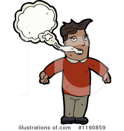 Royalty-Free (RF) Smoking Clipart Illustration by lineartestpilot - Stock Sample #1190859