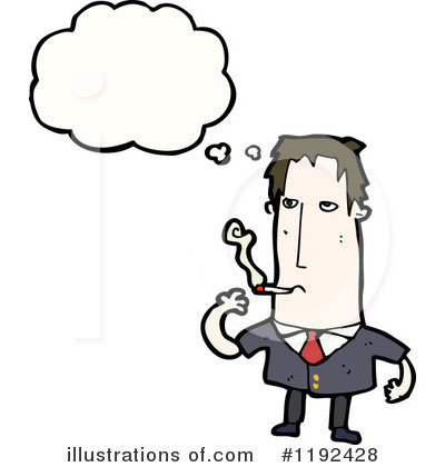 Royalty-Free (RF) Smoking Clipart Illustration by lineartestpilot - Stock Sample #1192428