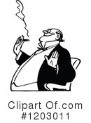 Smoking Clipart #1203011 by Prawny Vintage