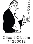 Smoking Clipart #1203012 by Prawny Vintage