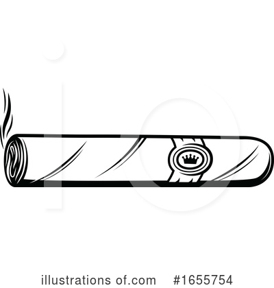 Royalty-Free (RF) Smoking Clipart Illustration by Vector Tradition SM - Stock Sample #1655754