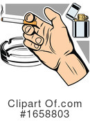 Smoking Clipart #1658803 by Vector Tradition SM