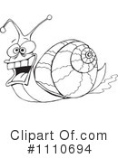 Snail Clipart #1110694 by Dennis Holmes Designs