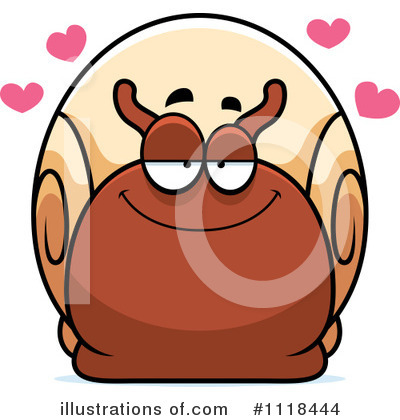 Royalty-Free (RF) Snail Clipart Illustration by Cory Thoman - Stock Sample #1118444
