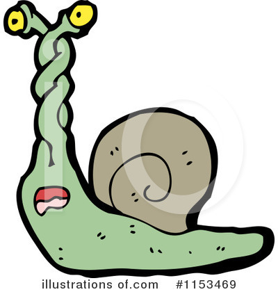 Royalty-Free (RF) Snail Clipart Illustration by lineartestpilot - Stock Sample #1153469