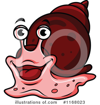 Royalty-Free (RF) Snail Clipart Illustration by Vector Tradition SM - Stock Sample #1168023