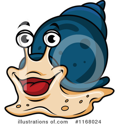 Royalty-Free (RF) Snail Clipart Illustration by Vector Tradition SM - Stock Sample #1168024