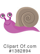 Snail Clipart #1382894 by visekart