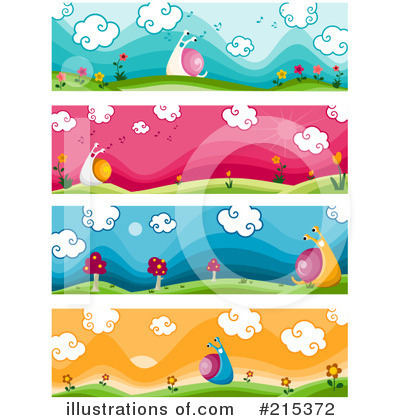Snails Clipart #215372 by BNP Design Studio