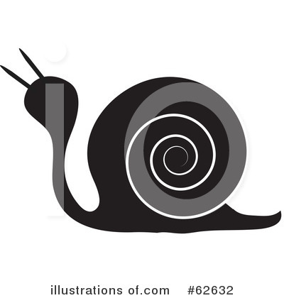 Royalty-Free (RF) Snail Clipart Illustration by Pams Clipart - Stock Sample #62632