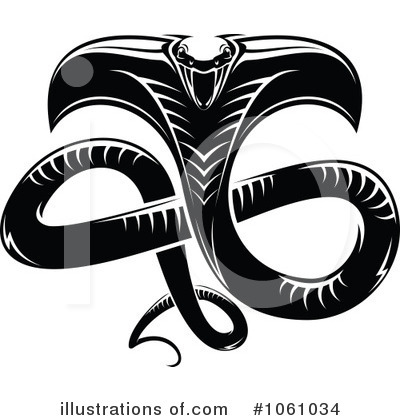 Snakes Clipart #1061034 by Vector Tradition SM