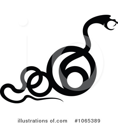 Royalty-Free (RF) Snake Clipart Illustration by Vector Tradition SM - Stock Sample #1065389