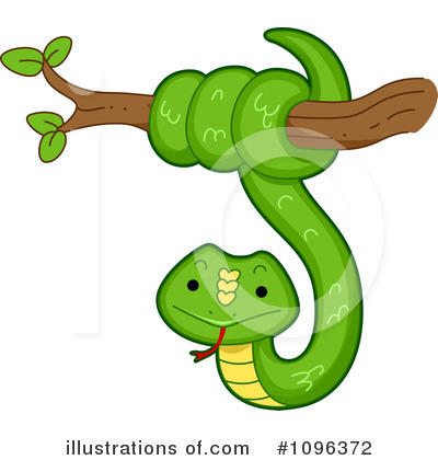Royalty-Free (RF) Snake Clipart Illustration by BNP Design Studio - Stock Sample #1096372