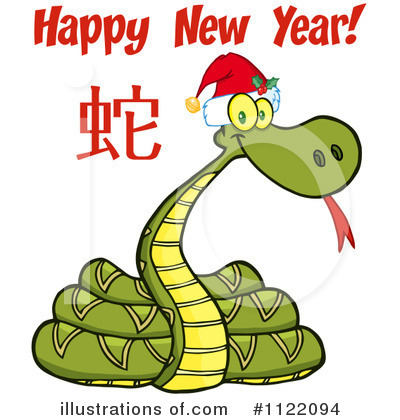 Royalty-Free (RF) Snake Clipart Illustration by Hit Toon - Stock Sample #1122094
