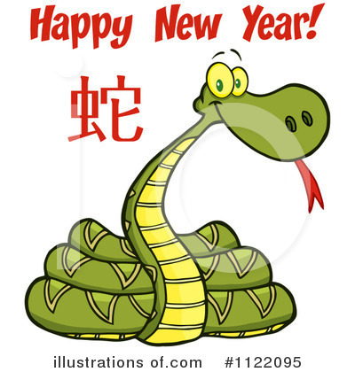 Royalty-Free (RF) Snake Clipart Illustration by Hit Toon - Stock Sample #1122095