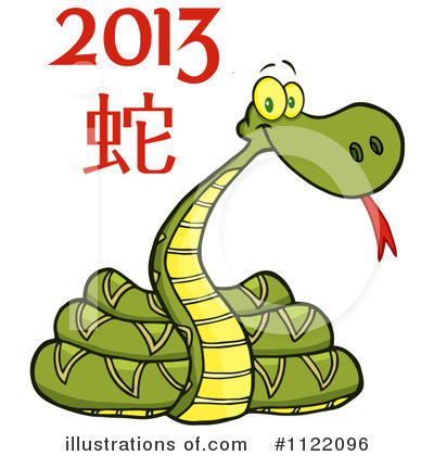 Royalty-Free (RF) Snake Clipart Illustration by Hit Toon - Stock Sample #1122096