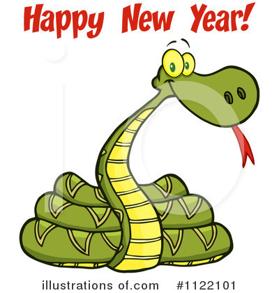 Royalty-Free (RF) Snake Clipart Illustration by Hit Toon - Stock Sample #1122101