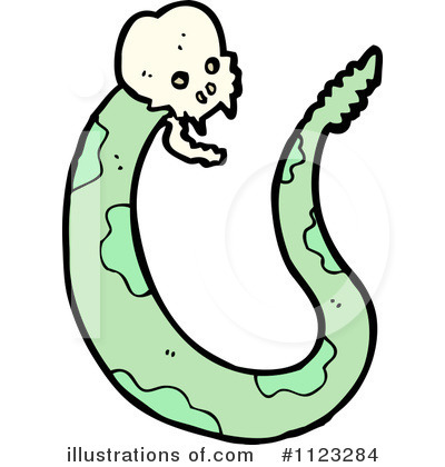 Royalty-Free (RF) Snake Clipart Illustration by lineartestpilot - Stock Sample #1123284