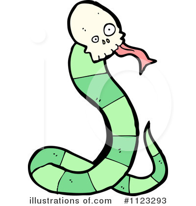 Royalty-Free (RF) Snake Clipart Illustration by lineartestpilot - Stock Sample #1123293