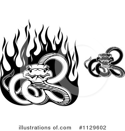 Royalty-Free (RF) Snake Clipart Illustration by Vector Tradition SM - Stock Sample #1129602
