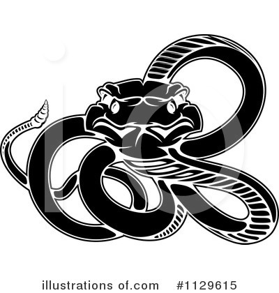 Royalty-Free (RF) Snake Clipart Illustration by Vector Tradition SM - Stock Sample #1129615