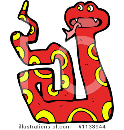 Royalty-Free (RF) Snake Clipart Illustration by lineartestpilot - Stock Sample #1133944